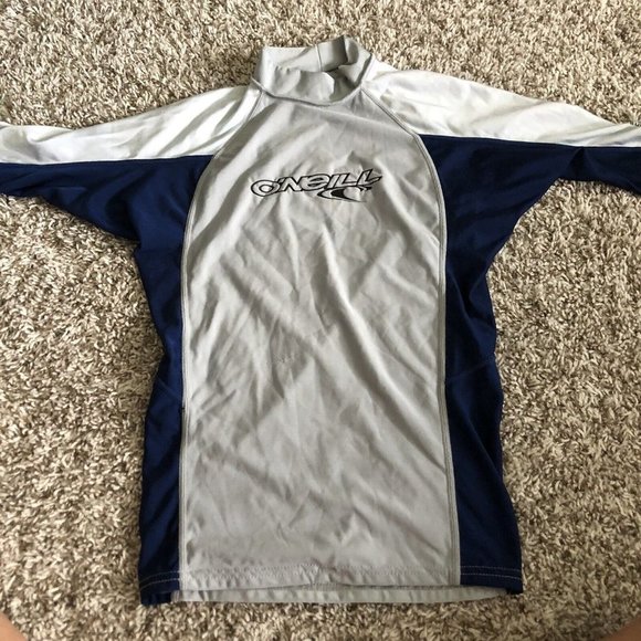 O'Neill Other - Oneill Boy's Performance 50+ SPF Rashguard Swim Shirt Size M Logo